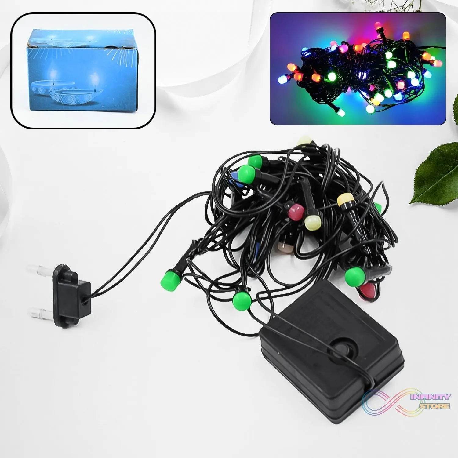 Home Decoration Diwali & Wedding LED String Light (16L 3 Mtr) - infinityexculsivestore.com