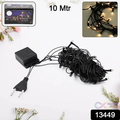 Home Decoration Diwali & Wedding LED String Light (50L 10 Mtr) - infinityexculsivestore.com