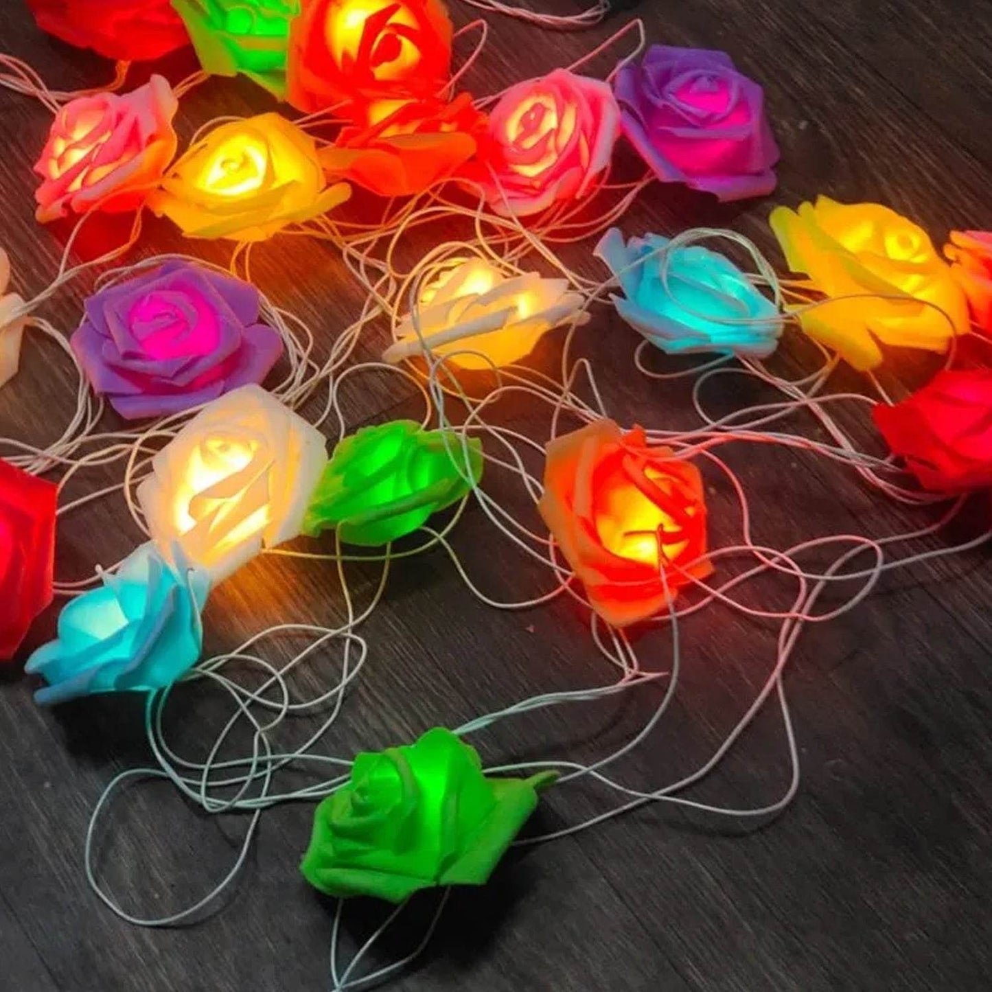 Home Decoration Diwali & Wedding LED String Light Indoor and Outdoor Light, Festival Decoration Led String Light, Multi-Color Light (1 Pc / Mix Design) - infinityexculsivestore.com