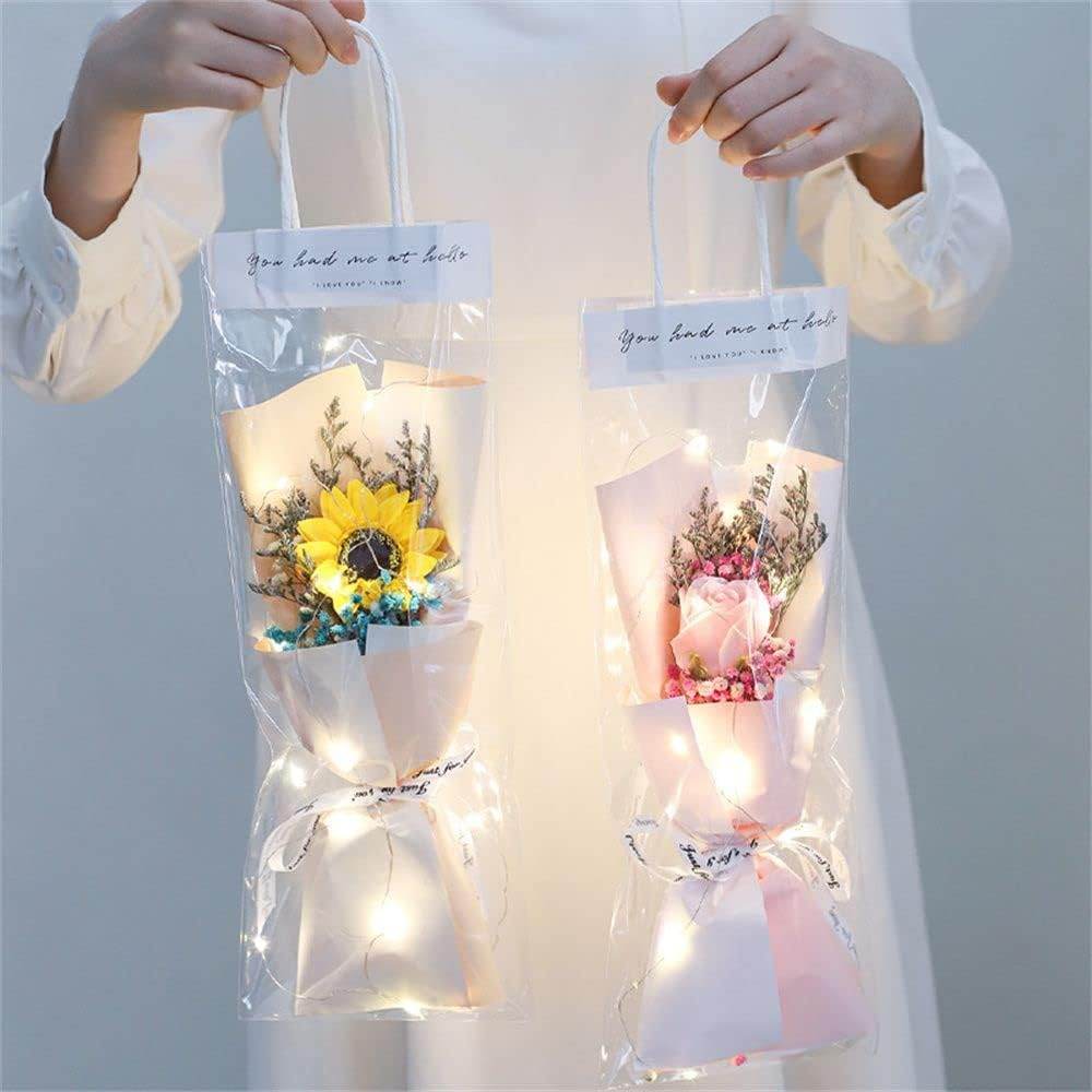 Home Decoration Rose Hand Made Valentine's Day Artificial Flowers Simulation Flower Soap Flowers Mini Bouquet (1 Pc) - infinityexculsivestore.com