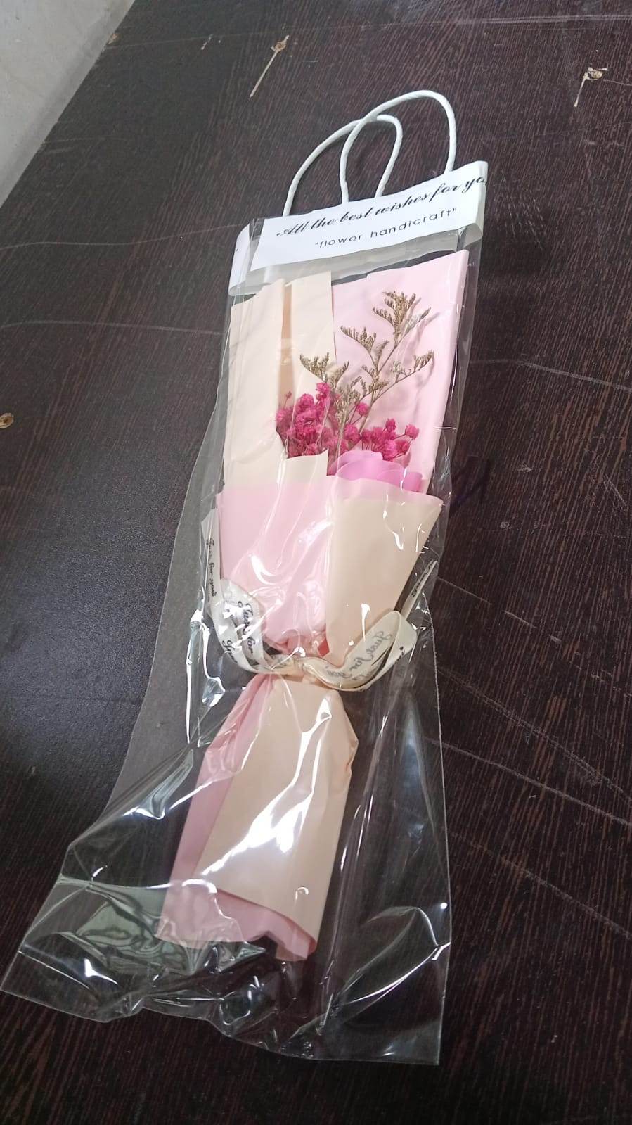 Home Decoration Rose Hand Made Valentine's Day Artificial Flowers Simulation Flower Soap Flowers Mini Bouquet (1 Pc) - infinityexculsivestore.com