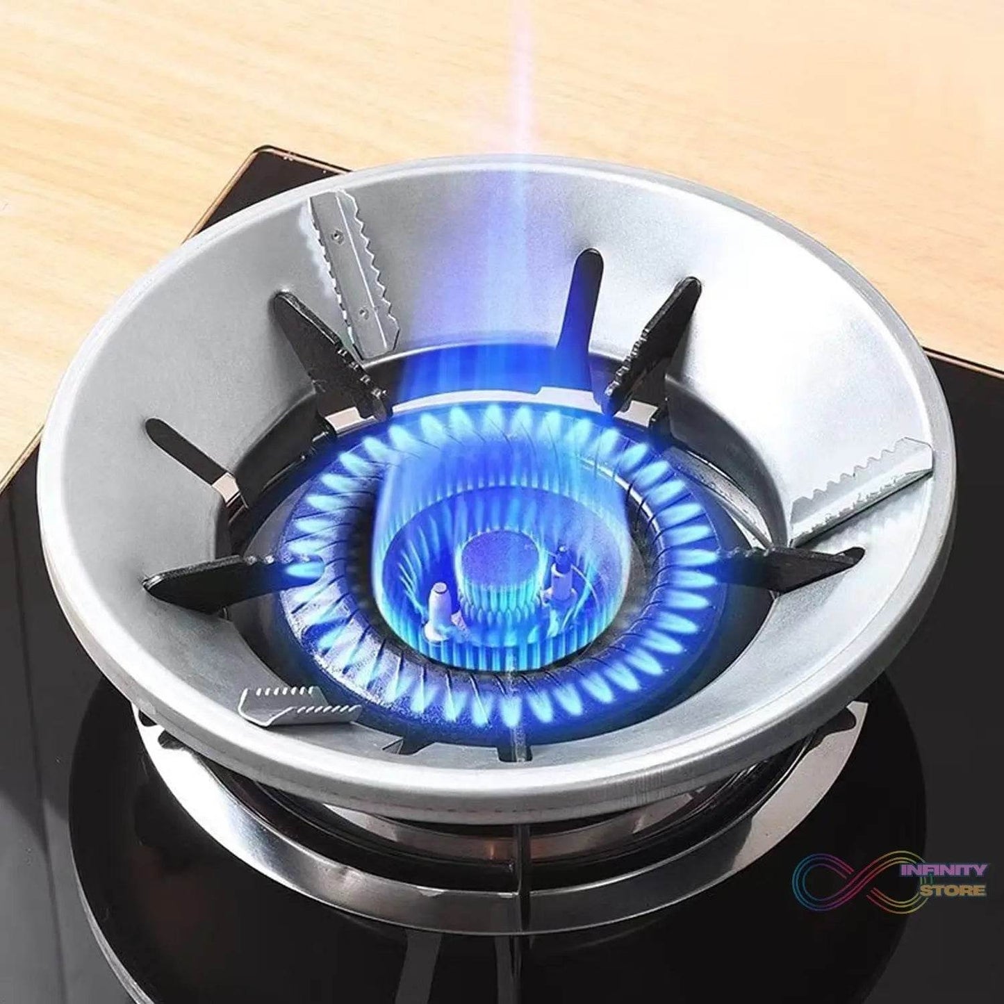 Home Gas Stove Fire & Windproof Energy Saving Stand - infinityexculsivestore.com