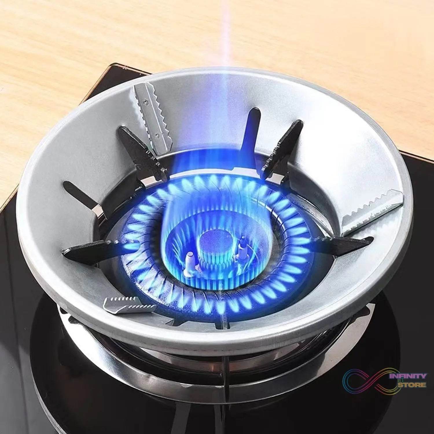 Home Gas Stove Fire & Windproof Energy Saving Stand - infinityexculsivestore.com