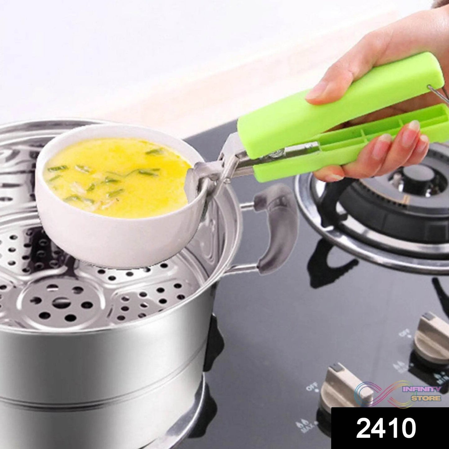 Home Kitchen Anti-Scald Plate Take Bowl Dish Pot Holder Carrier Clamp Clip Handle - infinityexculsivestore.com