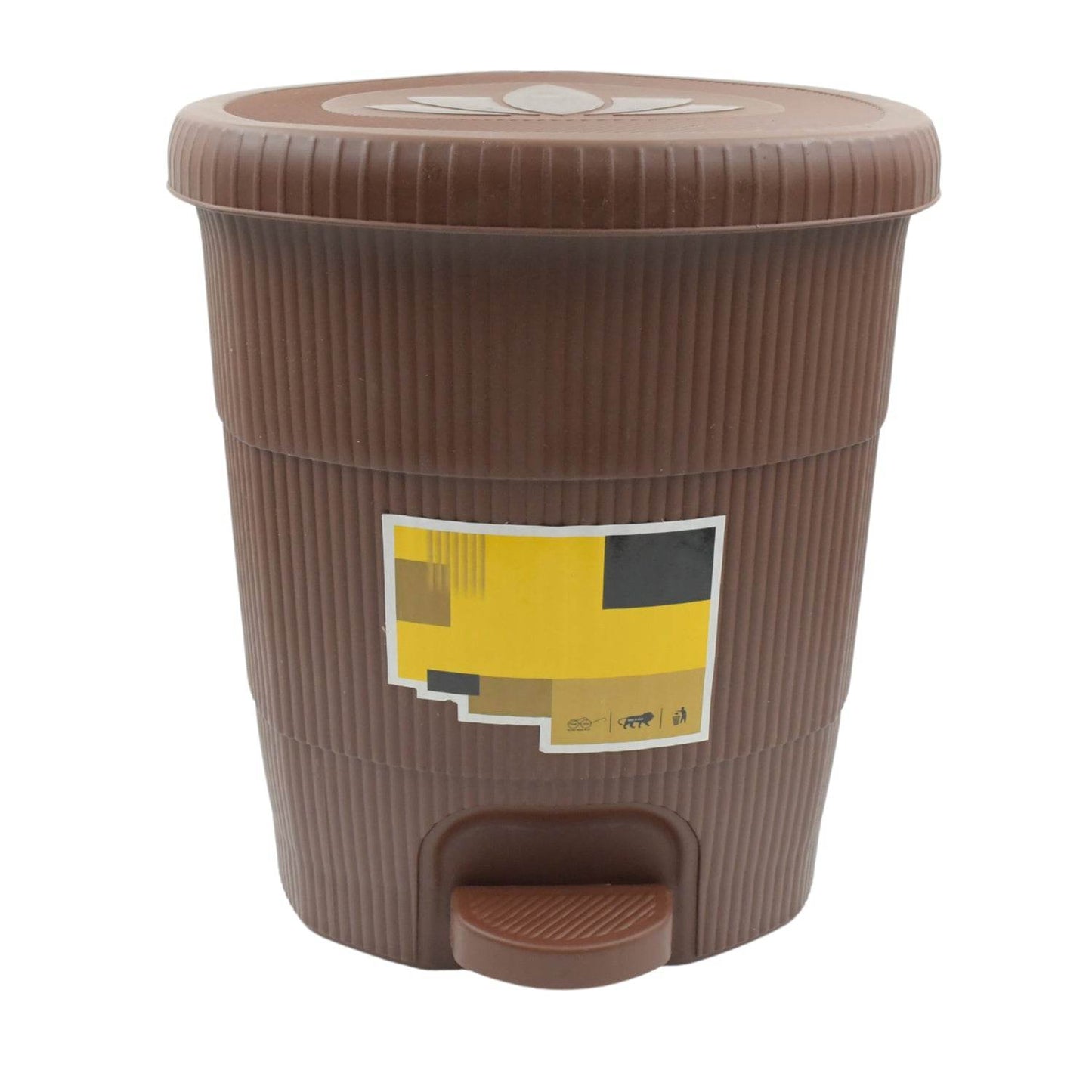 Homeware Dustbin Clean Mini Small Size Plastic Pedal Dustbin Used For Kitchen, Office, Car (1 PC) - infinityexculsivestore.com