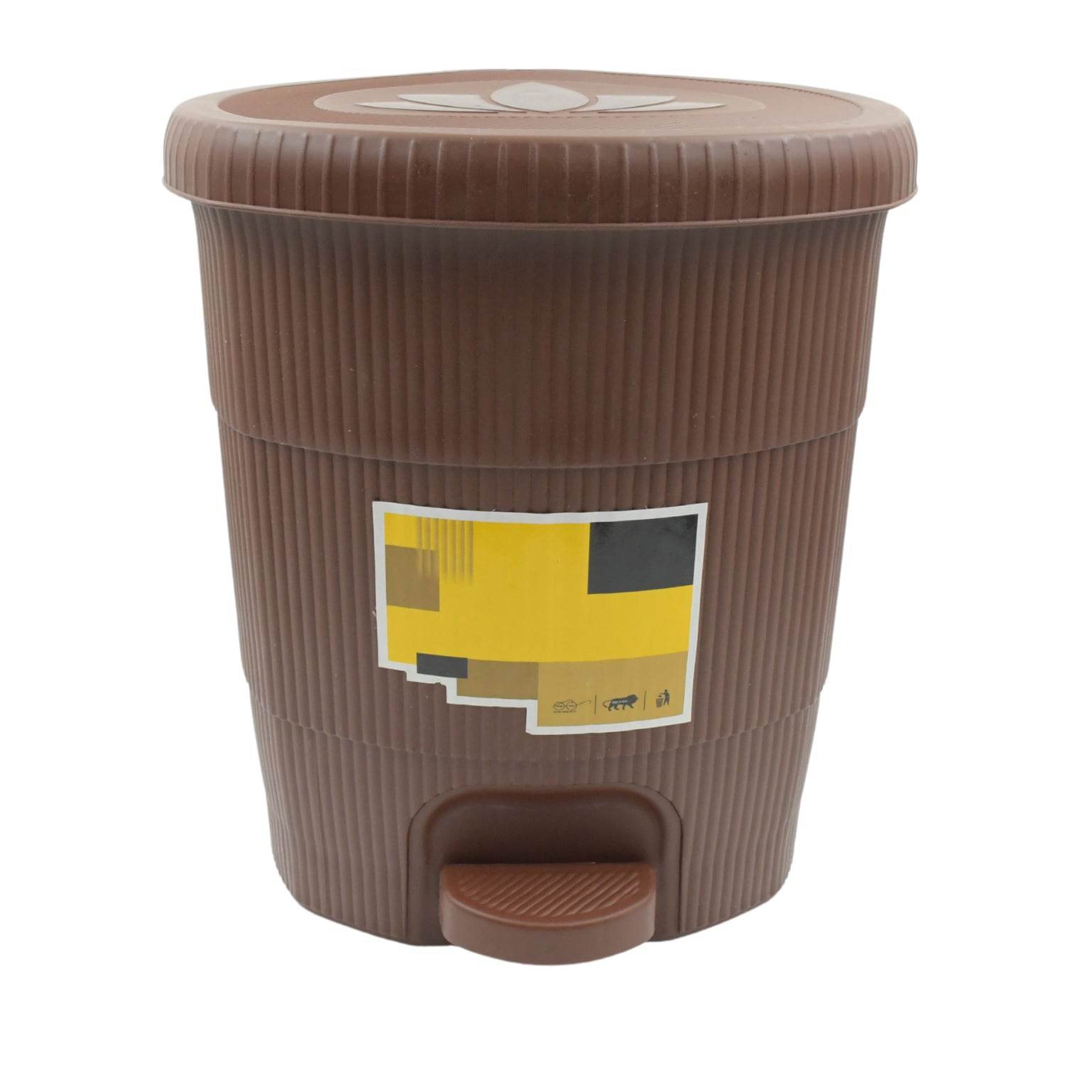 Homeware Dustbin Clean Mini Small Size Plastic Pedal Dustbin Used For Kitchen, Office, Car (1 PC) - infinityexculsivestore.com