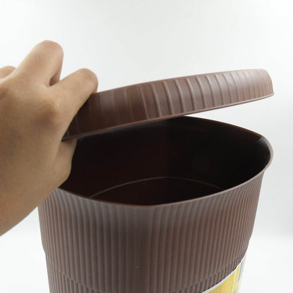 Homeware Dustbin Clean Mini Small Size Plastic Pedal Dustbin Used For Kitchen, Office, Car (1 PC) - infinityexculsivestore.com
