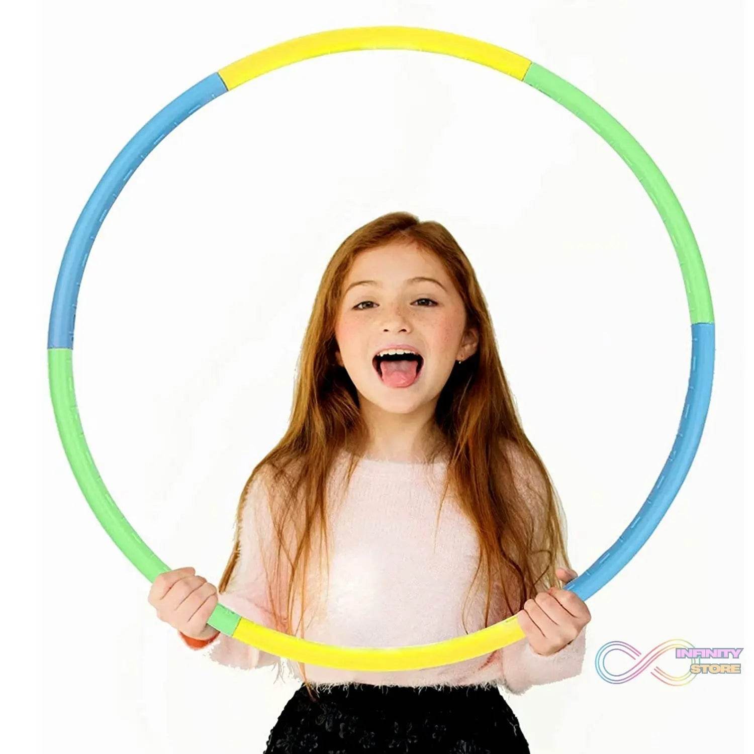 Hoops Hula Interlocking Exercise Ring for Fitness with Dia Meter Boys Girls and Adults - infinityexculsivestore.com