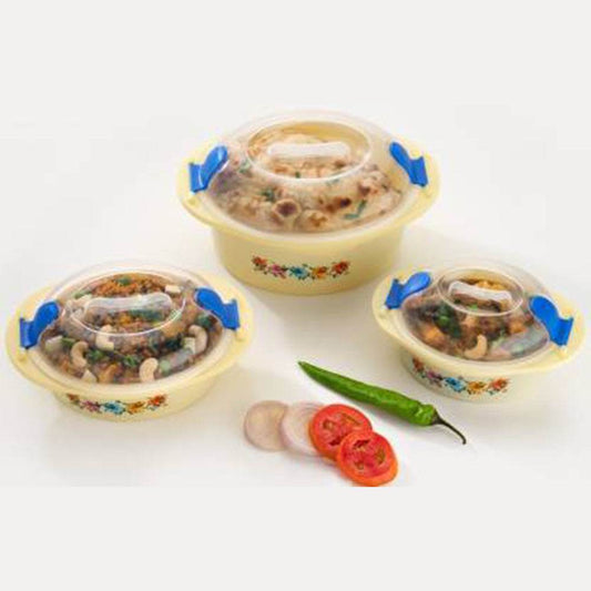 Hot N Fresh Insulated Plastic Casserole Gift Set (3 Pieces) - infinityexculsivestore.com