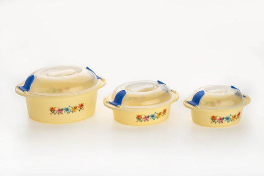 Hot N Fresh Insulated Plastic Casserole Gift Set (3 Pieces) - infinityexculsivestore.com