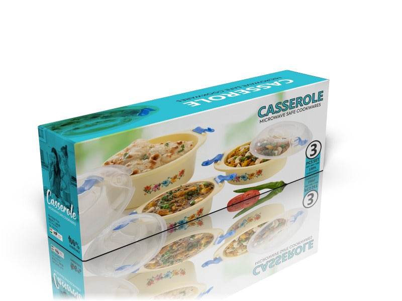 Hot N Fresh Insulated Plastic Casserole Gift Set (3 Pieces) - infinityexculsivestore.com