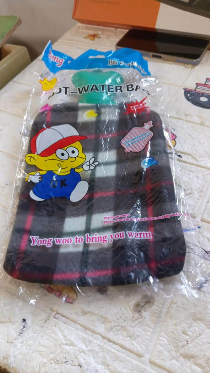 Hot Water Bag With Cover For Pain Relief, Neck, Shoulder Pain and Hand, Feet Warmer, Menstrual Cramps, Hot and Cold Therapy Leak Proof Pad (1 Pc) - infinityexculsivestore.com