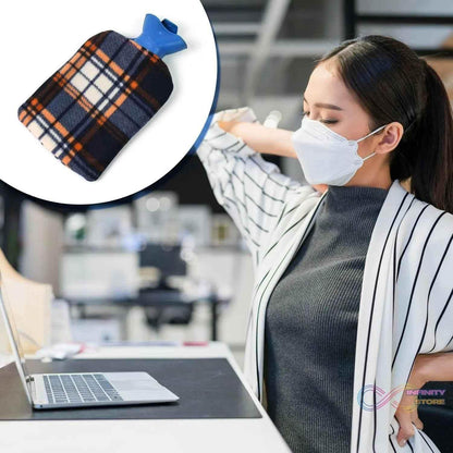 Hot Water Bottle Bag With Cover For Pain Relief (1 Pc) - infinityexculsivestore.com