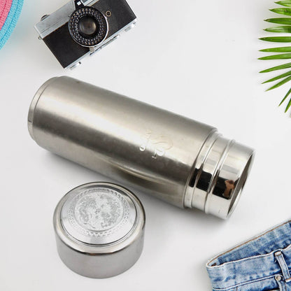 Hot and Cold Stainless Steel Thermos Water Bottle Easy to Carry | Rust & Leak Proof | Tea | Coffee | Office| Gym | Home (350ml) - infinityexculsivestore.com