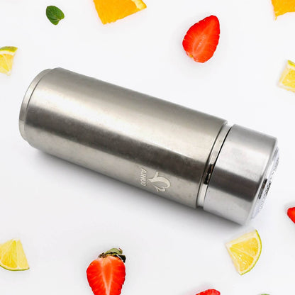 Hot and Cold Stainless Steel Thermos Water Bottle Easy to Carry | Rust & Leak Proof | Tea | Coffee | Office| Gym | Home (350ml) - infinityexculsivestore.com