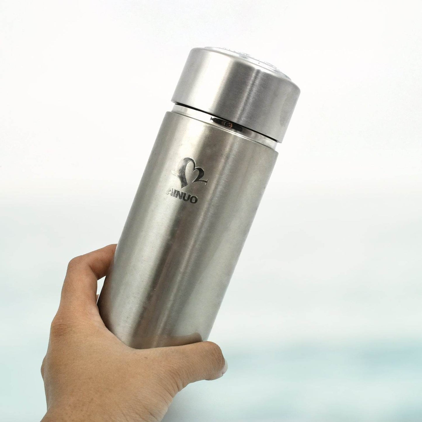 Hot and Cold Stainless Steel Thermos Water Bottle Easy to Carry | Rust & Leak Proof | Tea | Coffee | Office| Gym | Home (350ml) - infinityexculsivestore.com