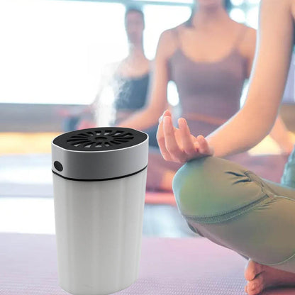 Humidifiers For Bedroom, Small Humidifier With Colorful Light Effect, Mini Desk / Car Humidifier with Colorful Light - infinityexculsivestore.com