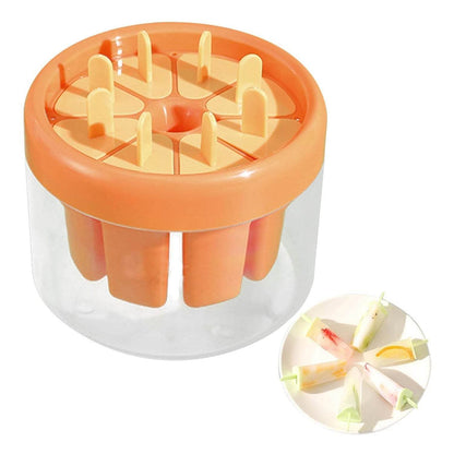 Ice Cream Candy Molds With Sticks Easy Release Summer Party Supplies Popsicles Candy Molds (8 Candy Mold Maker) - infinityexculsivestore.com