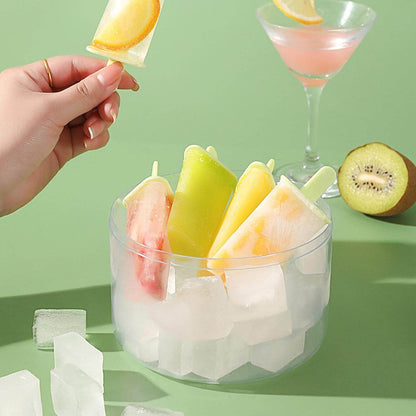 Ice Cream Candy Molds With Sticks Easy Release Summer Party Supplies Popsicles Candy Molds (8 Candy Mold Maker) - infinityexculsivestore.com