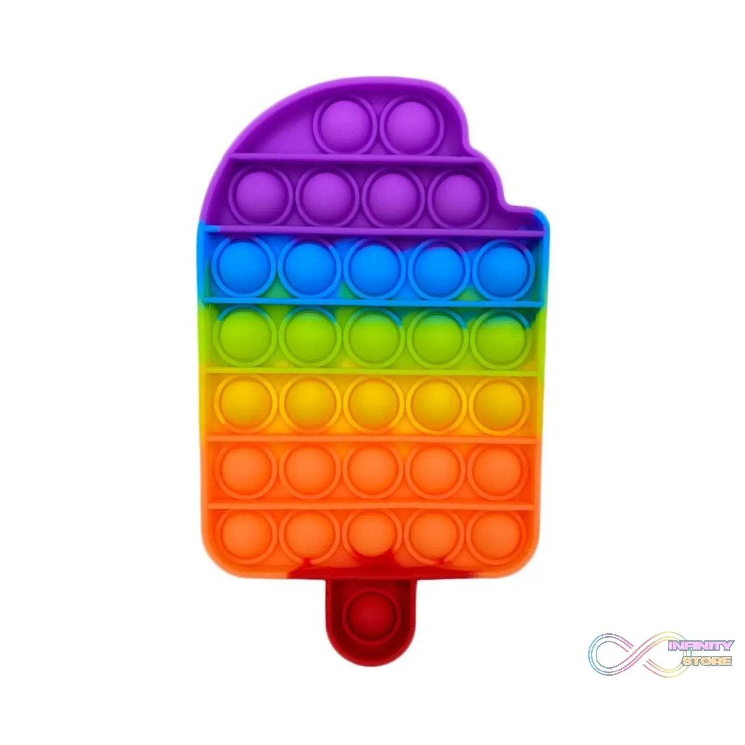 Ice Cream Candy Shape Pop Fidget Toy Push Pop Bubble Fidget Sensory Toy for Kids and Adults Fidget Popper Stress Reliever Sensory Fidget Poppers - infinityexculsivestore.com