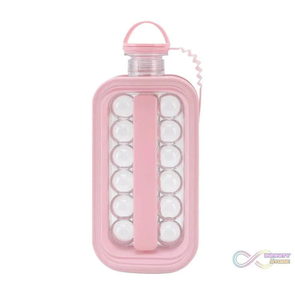 Ice Cube Trays 2 in 1 Portable Ice Ball Maker, 17 Round Ice Cube Mold (1 Pc) - infinityexculsivestore.com