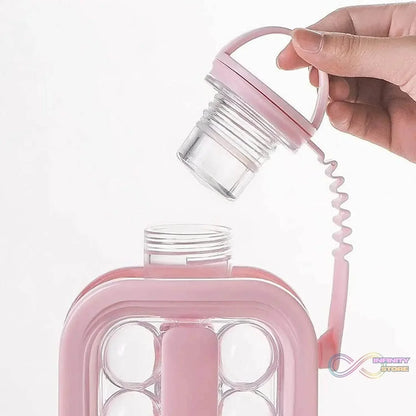 Ice Cube Trays 2 in 1 Portable Ice Ball Maker, 17 Round Ice Cube Mold (1 Pc) - infinityexculsivestore.com