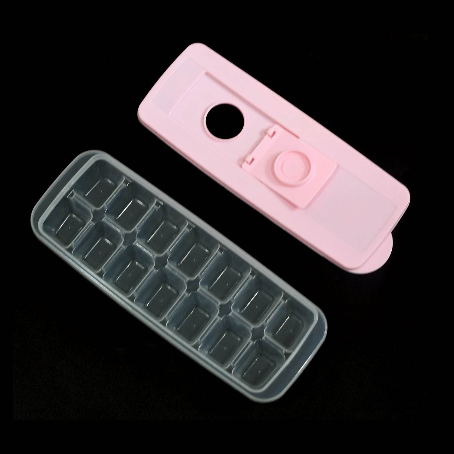 Ice Cube Trays, Ice Tray Food Grade Flexible Silicone Ice Cube Tray Molds with Lids, Easy Release Ice Trays Make 14 Ice Cube, Stackable Dishwasher Safe - infinityexculsivestore.com