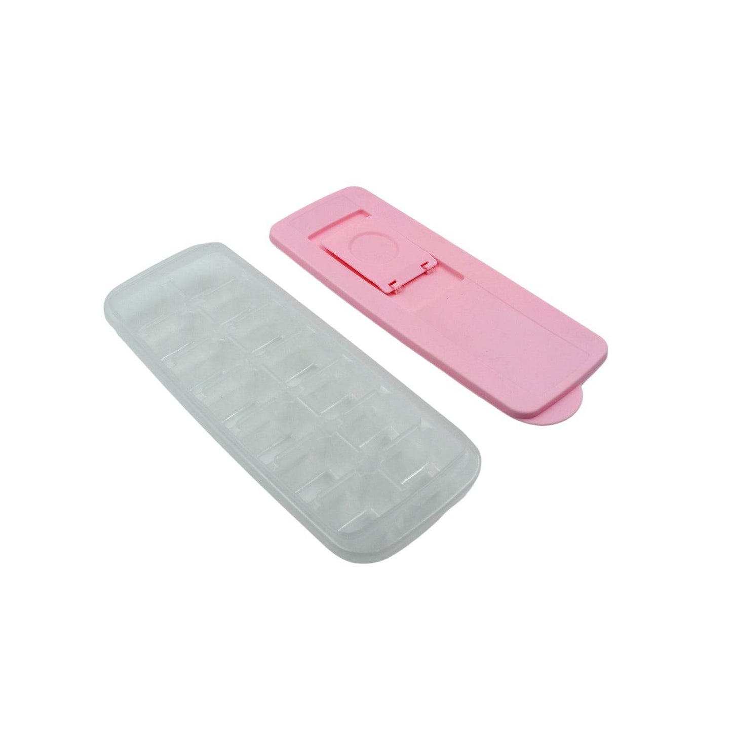 Ice Cube Trays, Ice Tray Food Grade Flexible Silicone Ice Cube Tray Molds with Lids, Easy Release Ice Trays Make 14 Ice Cube, Stackable Dishwasher Safe - infinityexculsivestore.com