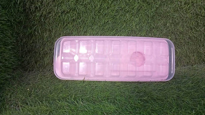 Ice Cube Trays, Ice Tray Food Grade Flexible Silicone Ice Cube Tray Molds with Lids, Easy Release Ice Trays Make 14 Ice Cube, Stackable Dishwasher Safe - infinityexculsivestore.com