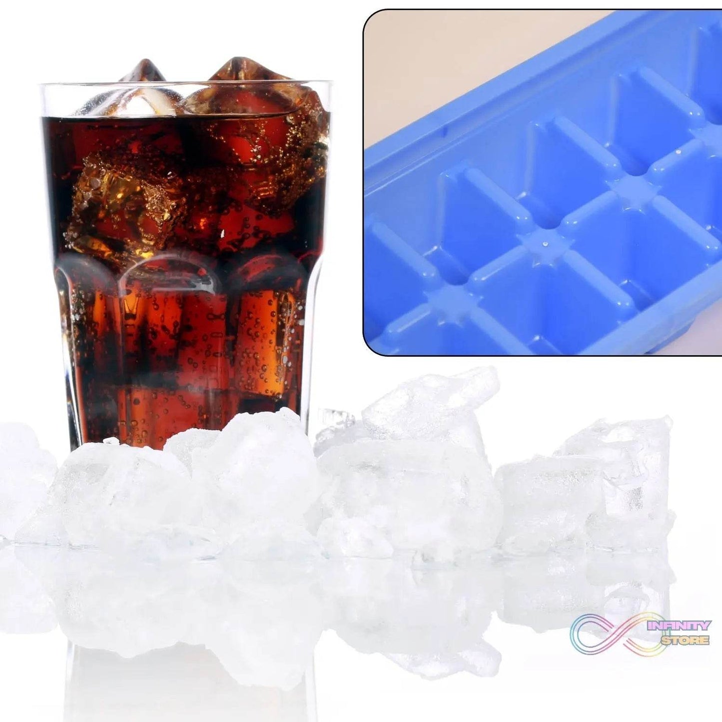 Ice Cube Trays for Freezer Ice Cube Moulds - infinityexculsivestore.com