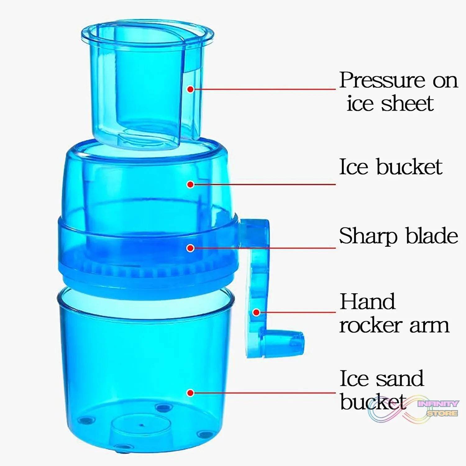 Ice Gola Maker Ice Snow Maker Machine - infinityexculsivestore.com