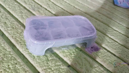 Ice Mold, 8 Grid Food Grade Portable Plastic Ice Tray (1 Pc / 15×8 Cm) - infinityexculsivestore.com