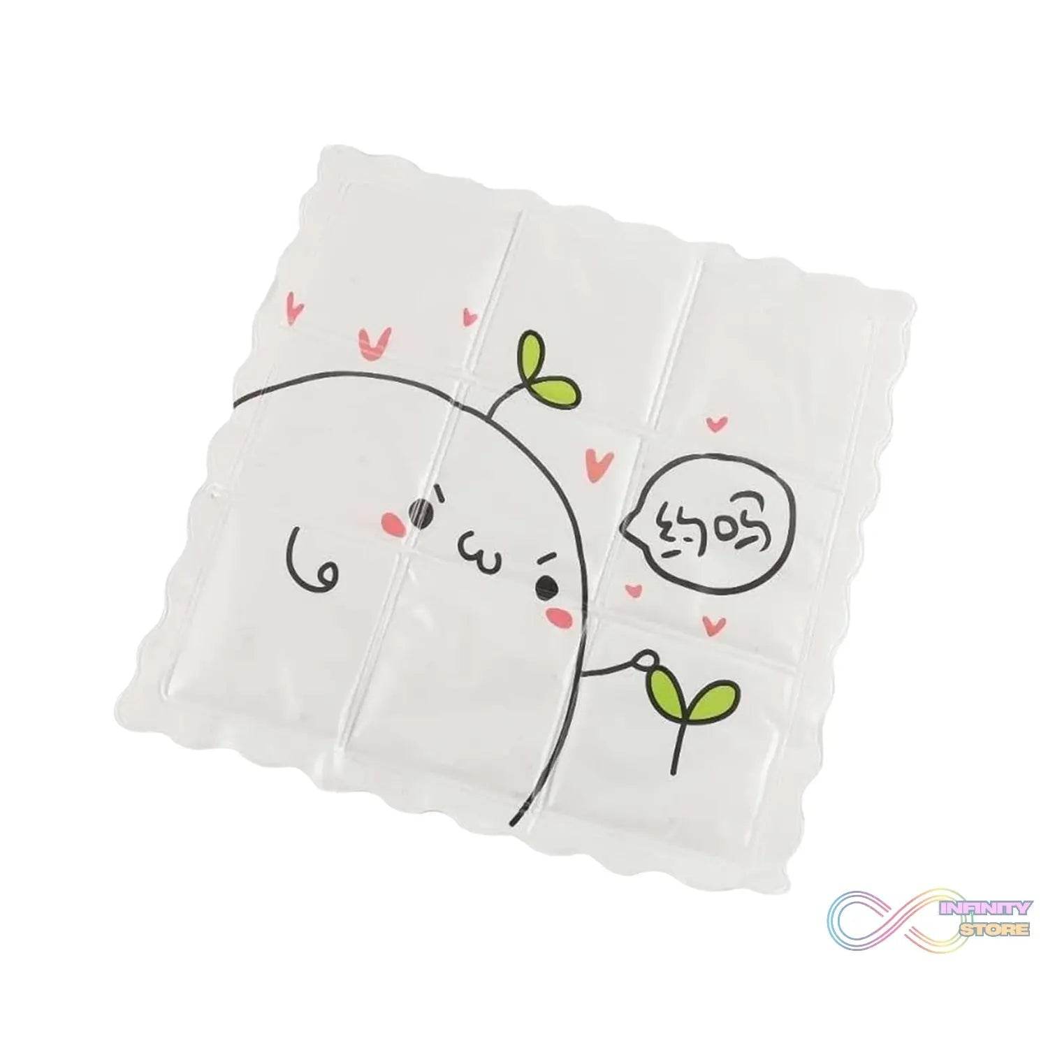 Ice Pad Cartoon Cute Summer Gel Cooling Office Cushion (35×35 CM / 1 Pc) - infinityexculsivestore.com