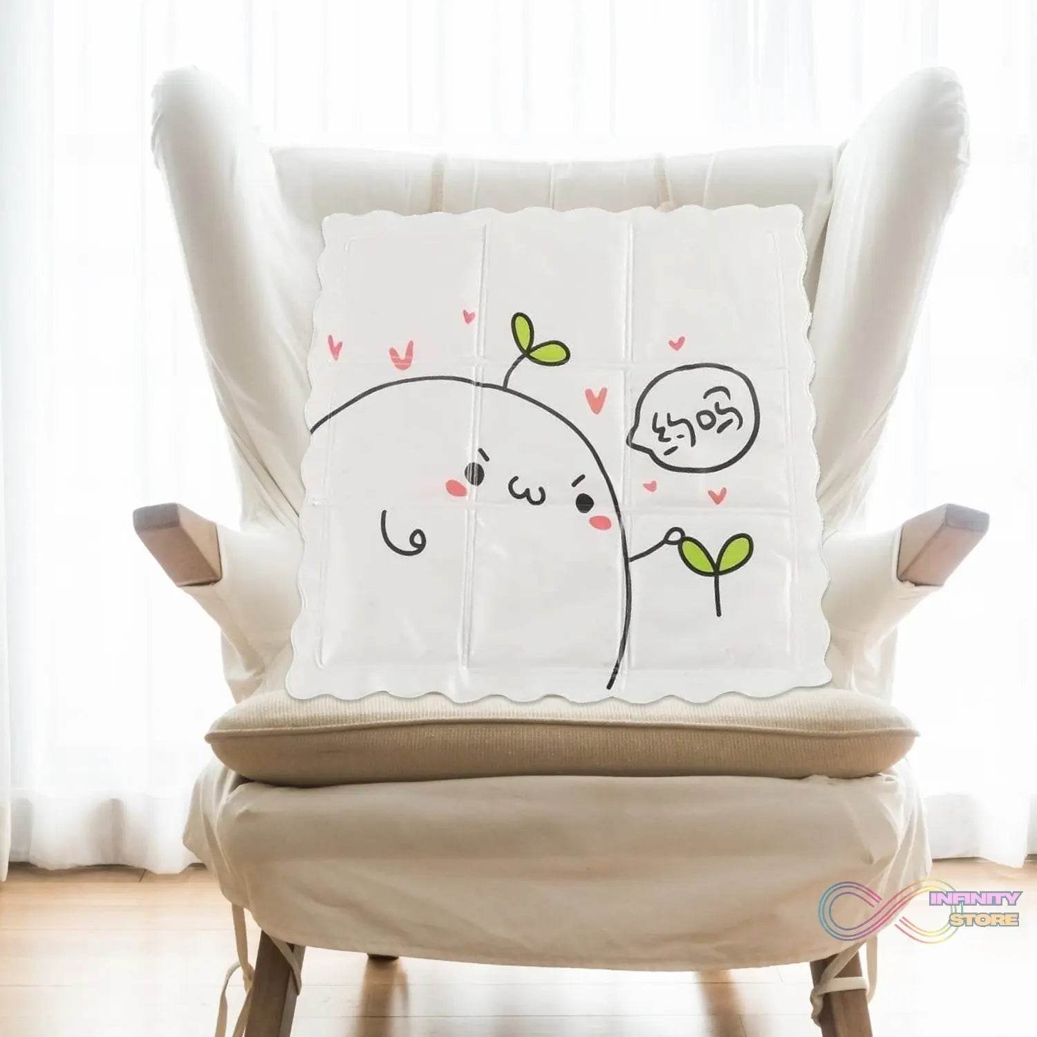 Ice Pad Cartoon Cute Summer Gel Cooling Office Cushion (35×35 CM / 1 Pc) - infinityexculsivestore.com