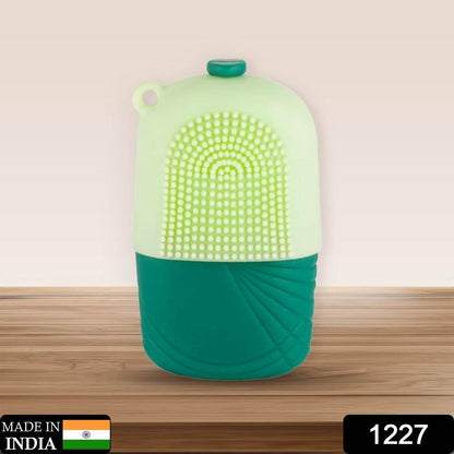 Ice Roller & Scrubber For Face | Face Massager | Reusable Silicone Facial Ice Roller For Glowing & Tighten Skin (1 Pc) - infinityexculsivestore.com