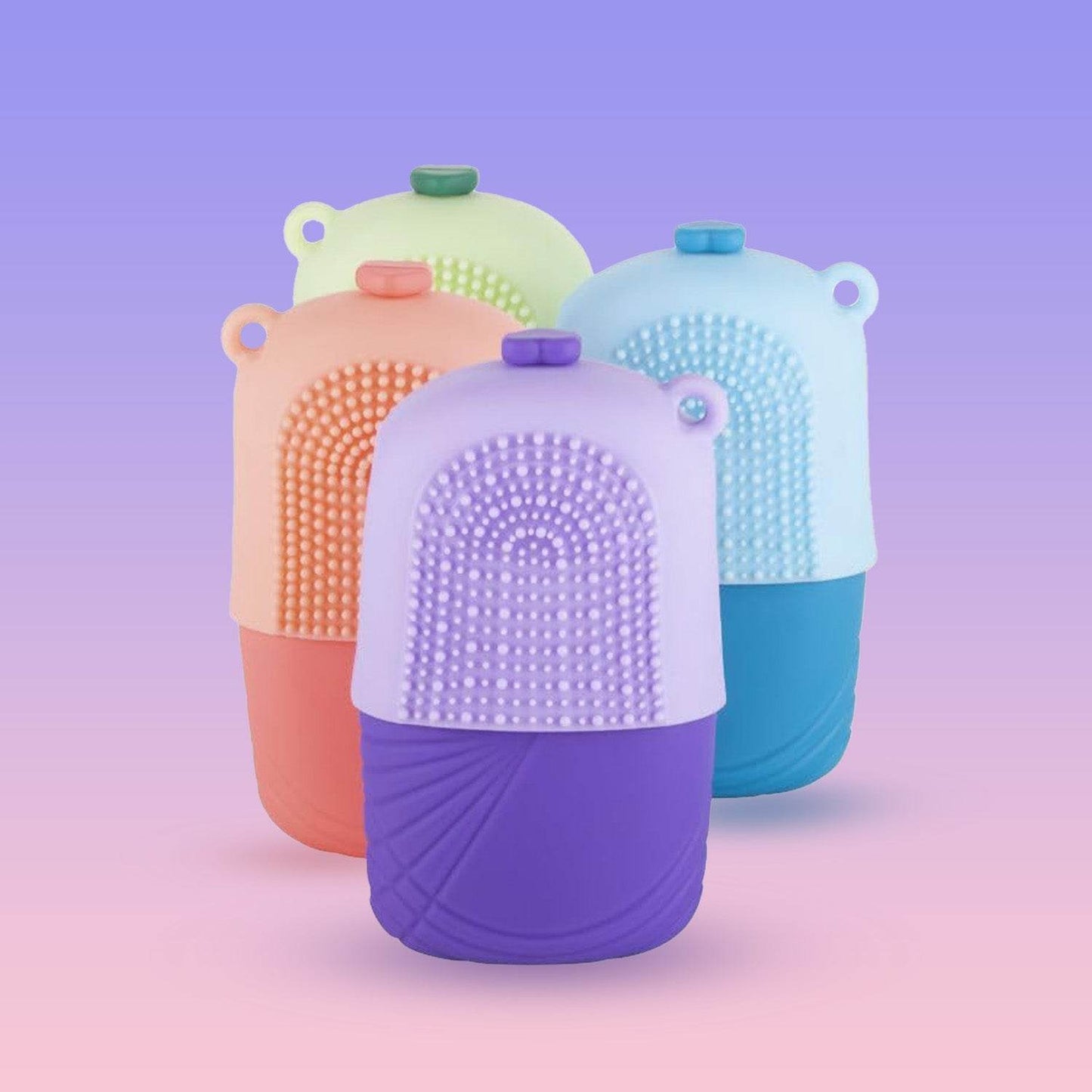 Ice Roller & Scrubber For Face | Face Massager | Reusable Silicone Facial Ice Roller For Glowing & Tighten Skin (1 Pc) - infinityexculsivestore.com