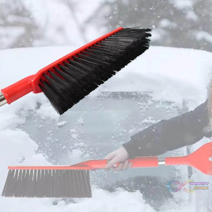 Ice Scraper Car Snow Brush 2 in 1 Comfortable Grip (1 Pc / 67 Cm Long) - infinityexculsivestore.com