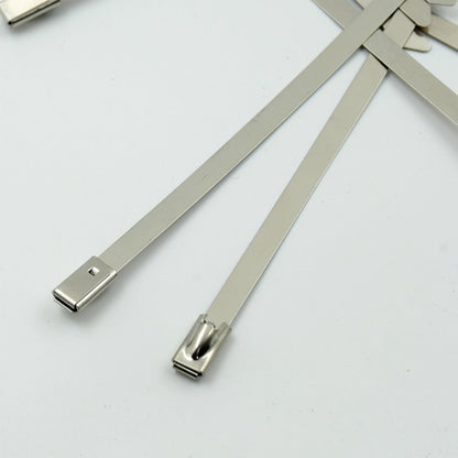 Stainless Steel Cable TIE Used for Solar, Industrial and Home Improvement Multipurpose HIGH Strength, Self - Locking Zip Ties, Multi - purpose Tie, Portable Rustproof 100Pcs Wide Application Zip Tie Set for Building (4.6x100MM / 100 pcs Set) - infinityexculsivestore.com