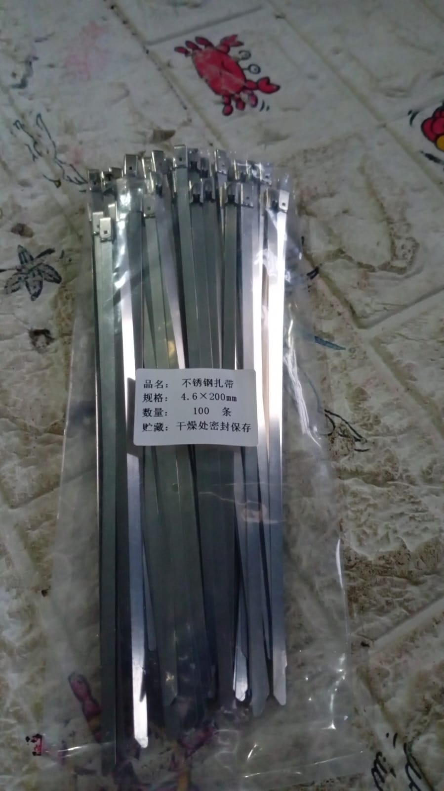 Stainless Steel Cable TIE Used for Solar, Industrial and Home Improvement Multipurpose HIGH Strength, Self - Locking Zip Ties, Multi - purpose Tie, Portable Rustproof 100Pcs Wide Application Zip Tie Set for Building (4.6x100MM / 100 pcs Set) - infinityexculsivestore.com