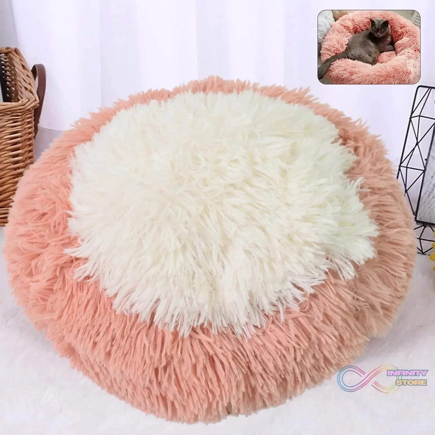 Indoor Dog Bed for Cats (50×50×13 Cm / Big) - infinityexculsivestore.com