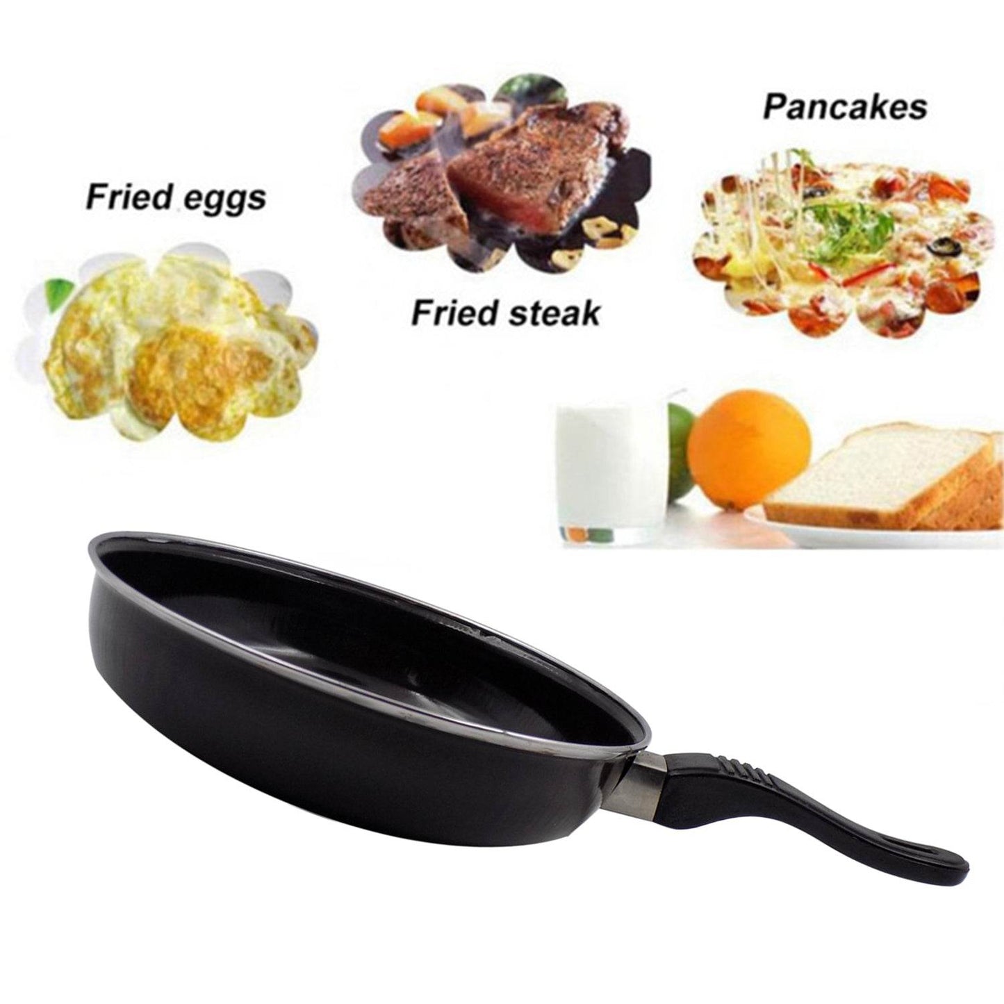 Induction Base Hard Anodized Tadka Fry Pan Nonstick - infinityexculsivestore.com