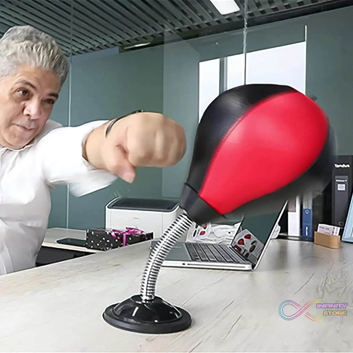 Inflatable Punching Bag with Air Pump (2 Pc Set) - infinityexculsivestore.com