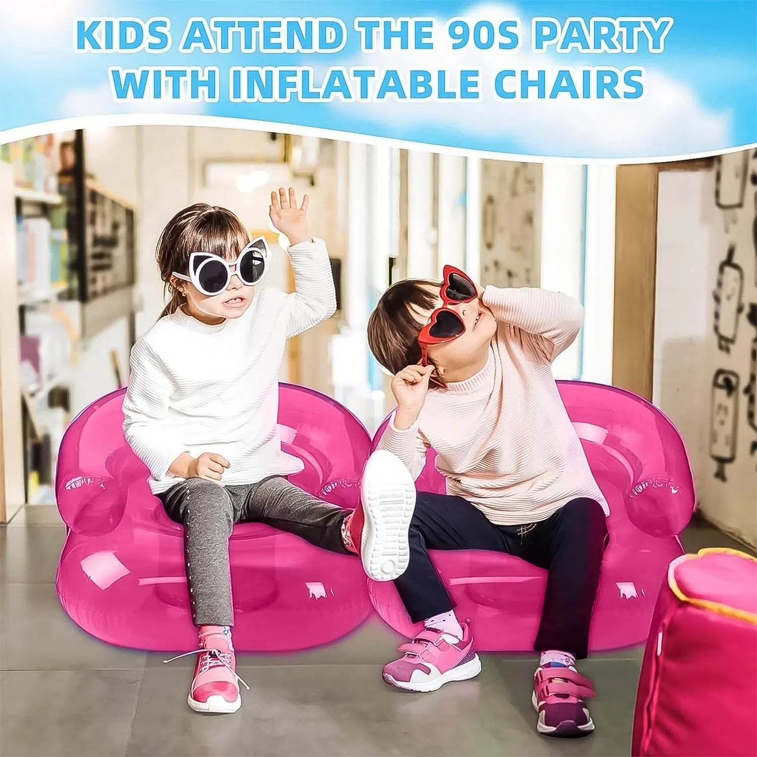 Inflatable Sofa Chair for Boys and Girls Suitable for Camping (28 Inch Approx / 1 Set) - infinityexculsivestore.com