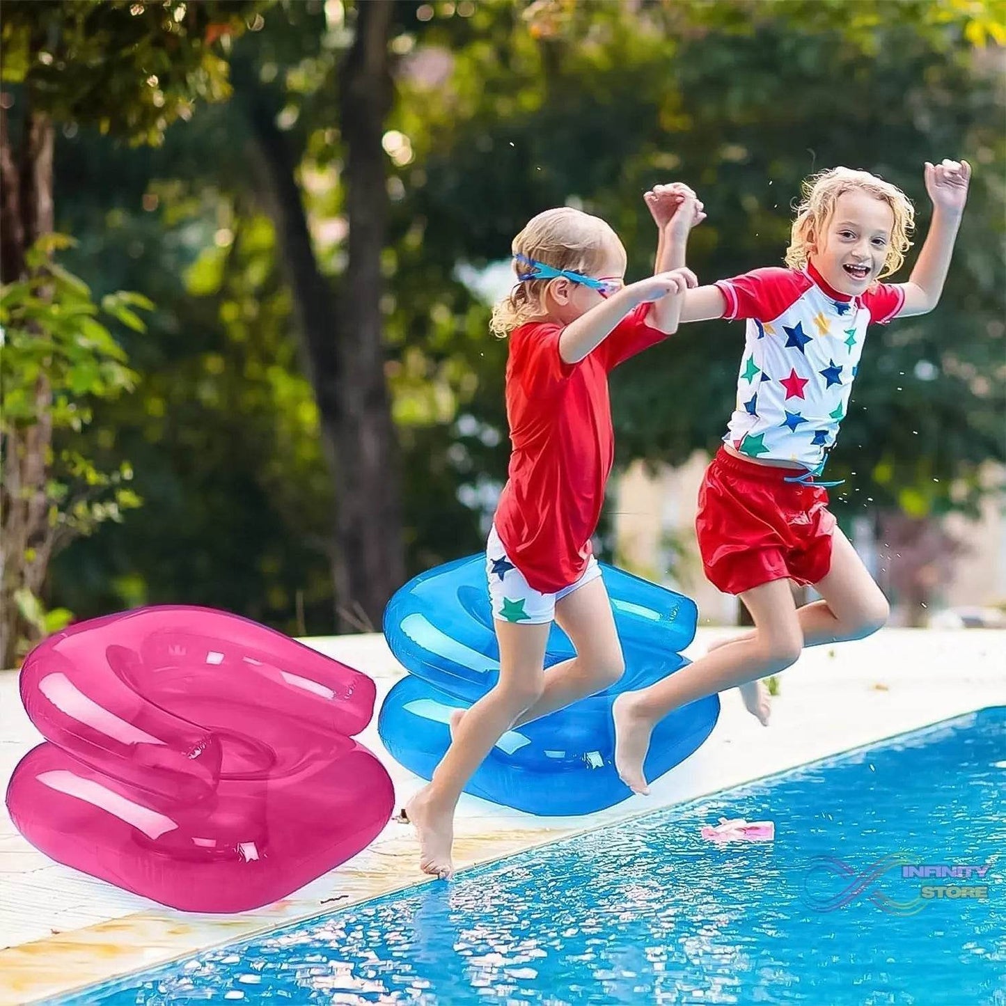 Inflatable Sofa Chair for Boys and Girls Suitable for Camping (28 Inch Approx / 1 Set) - infinityexculsivestore.com