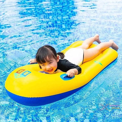 Inflatable Surfboard for Kids, Inflatable Bodyboard for Children with Handles, Portable Surfboard for Children, Outdoor Pool, Beach Floating Mat Pad Water Fun - infinityexculsivestore.com