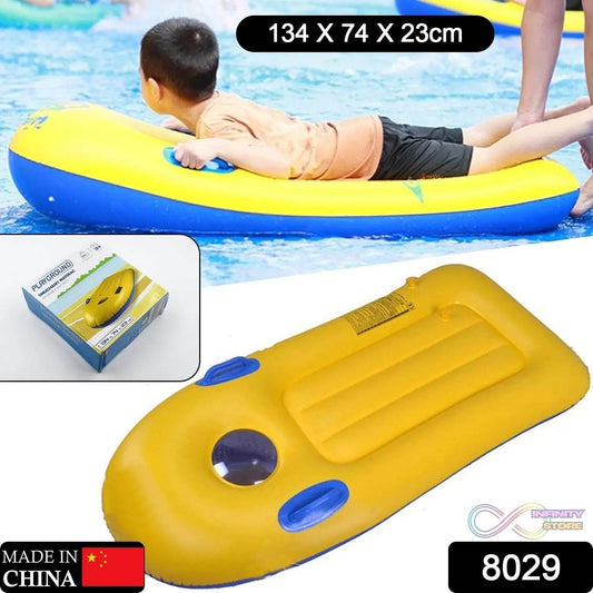 Inflatable Surfboard for Kids, Inflatable Bodyboard for Children with Handles, Portable Surfboard for Children, Outdoor Pool, Beach Floating Mat Pad Water Fun - infinityexculsivestore.com