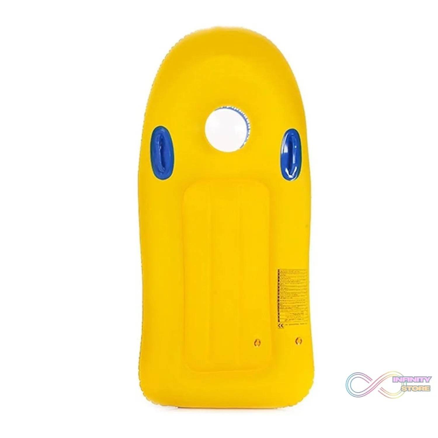 Inflatable Surfboard for Kids, Inflatable Bodyboard for Children with Handles, Portable Surfboard for Children, Outdoor Pool, Beach Floating Mat Pad Water Fun - infinityexculsivestore.com