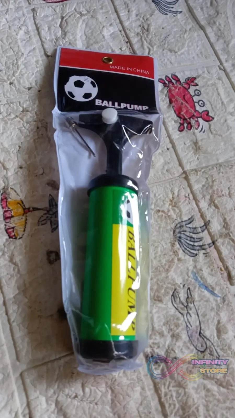 Inflator Air Ball Pump Soft Bouncing Ball Development Kids Toy, Sports Plastic Pump for Soccer, Basketball, Football, Volleyball Ball (17 Cm) - infinityexculsivestore.com