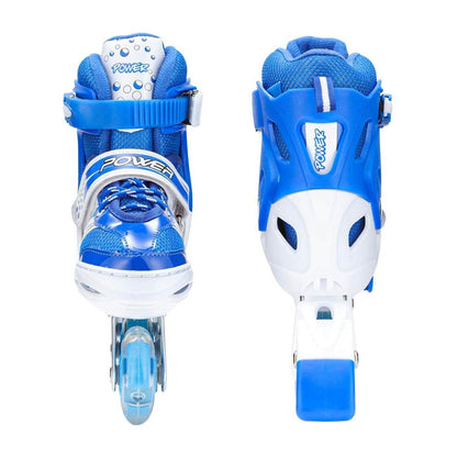 Inline Skates With Led Flashing Light Wheel With Adjustable Length Skate Premium High Quality Skates Pair (Roller Skate , Skating) - infinityexculsivestore.com