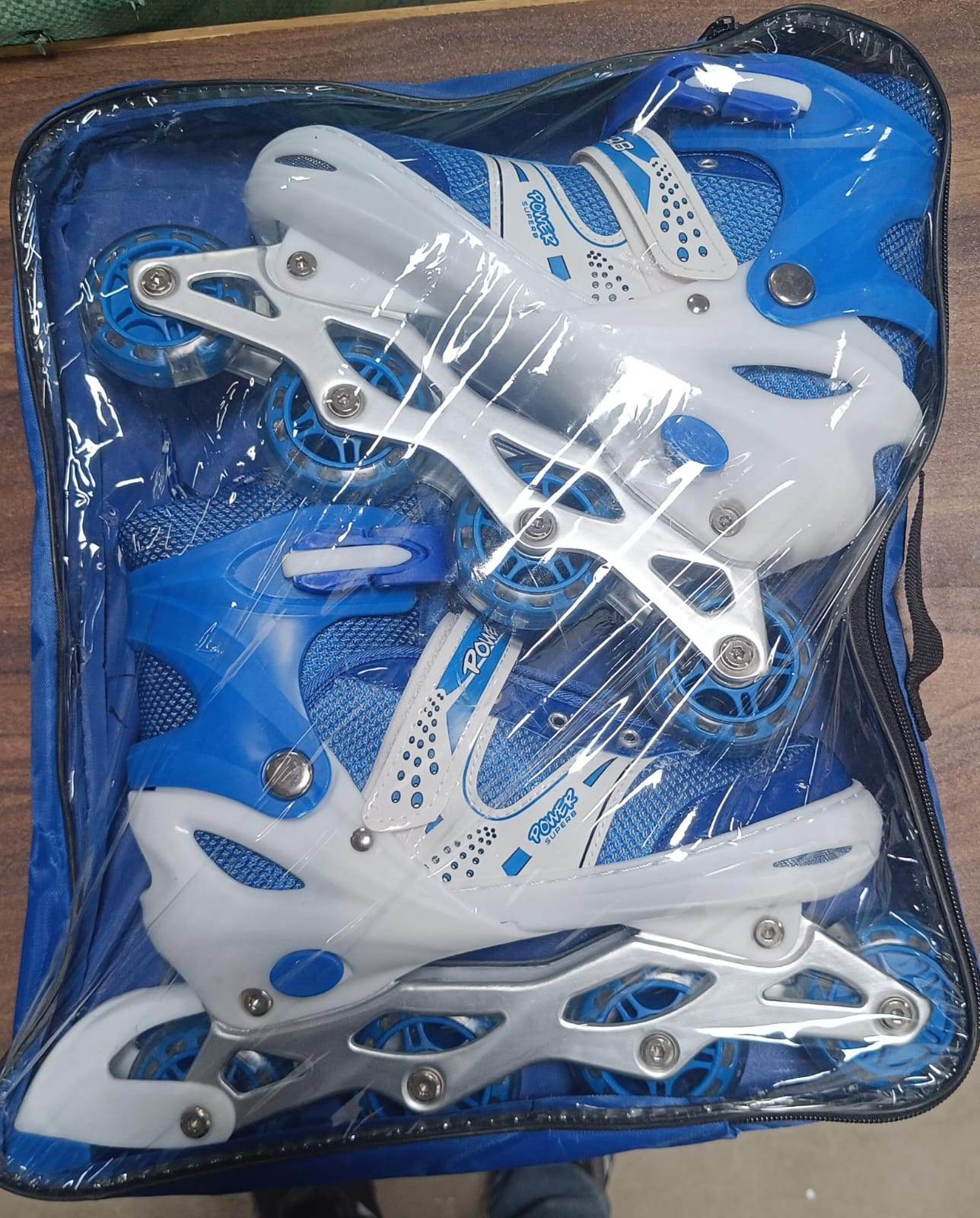 Inline Skates With Led Flashing Light Wheel With Adjustable Length Skate Premium High Quality Skates Pair (Roller Skate , Skating) - infinityexculsivestore.com